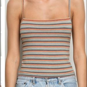 Brandy Melville rainbow Faye tank top